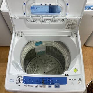 M8133 札幌 分解清掃済み☆ 日立 2010年製 7.0㎏ 洗濯機 NW-T71