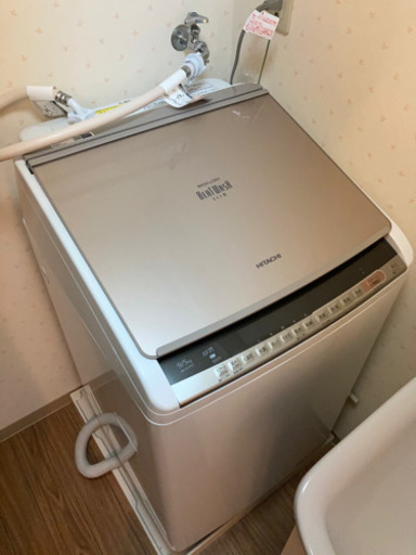 乾燥機付き全自動洗濯機 日立ビートウォッシュ BW-DV90C N 乾燥機付き全自動洗濯機 日立ビートウォッシュ BW-DV90C N