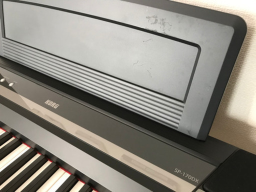 KORG SP-170DX 88鍵 専用台 3本ペダル KORG sp-170s 電子ピアノ ブラック