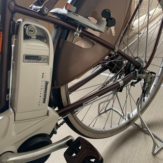 BRIDGESTONEアンジェリーノアシスタSTD3人乗り電動自転車子乗せ