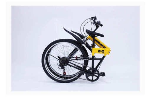 【新品未開封】FサスFD-MTB266SE MG-HM266E [イエロー] マウンテンバイク　折り畳み自転車