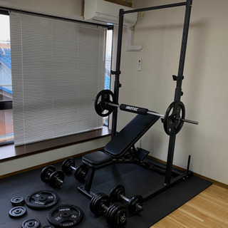 【定価15万のホームジムセット】 検 筋トレ ダンベル バーベル ベンチ 懸垂 値下げしました！