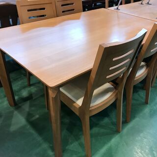 愛品館八千代店】ダイニング 5点セット ②【愛八DN】