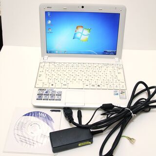 [値下げ]MSI  Wind Netbook U100  美品