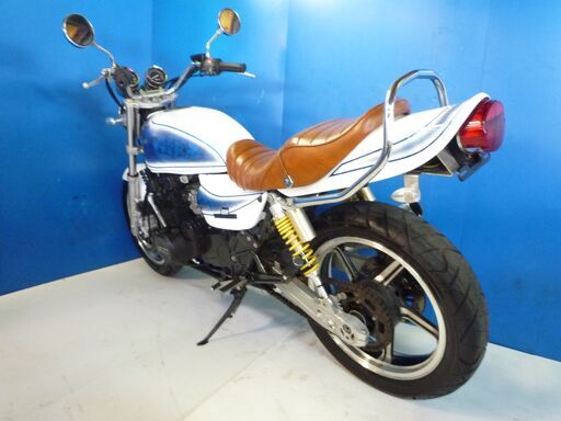 KAWASAKI ゼファー400-2 青/白 車検残R3/4 名変で乗れる 格安配送