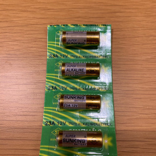 アルカリ電池　23A 12V Amazon購入品