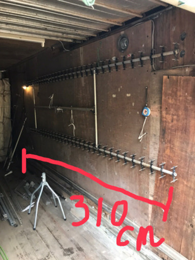 HF/VHF/UHF アンテナ 基台 分配器 蔵出し