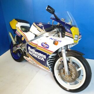 HONDA NSR250-2 白/青 格安提供車 要整備 部品取...