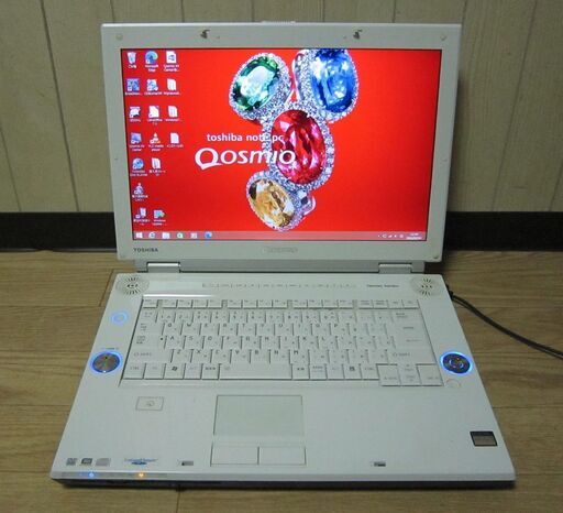 譲渡済　　地デジTV搭載PC 東芝Qosmio F40/86G