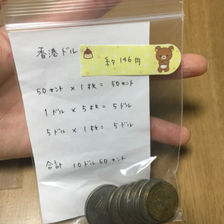 香港のお金(硬貨)
