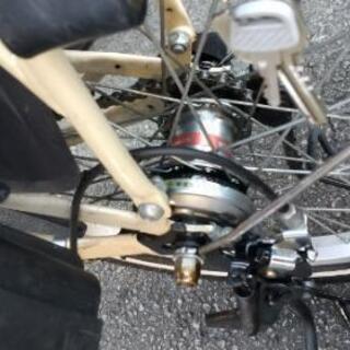 美品asahi子供乗せ自転車20インチ内装3段変型番BAA203HD自動ライト