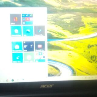 acerタブレットにもなるノートパソコンで綺麗な品です。