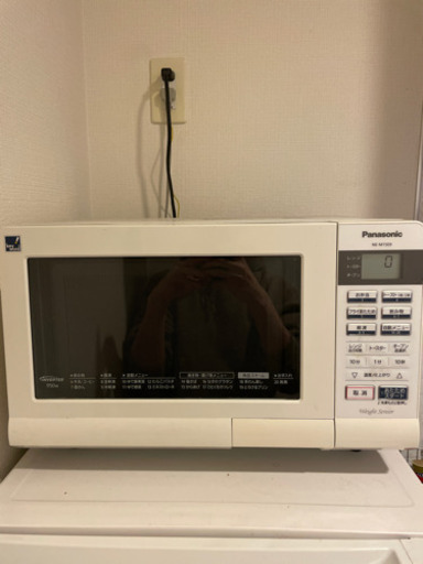 電子レンジ Panasonic NE-M155 3/7午前または夕方受け渡し