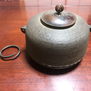 鉄製　茶釜