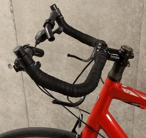 改造ブルホーンハンドル　TREK Cross bike