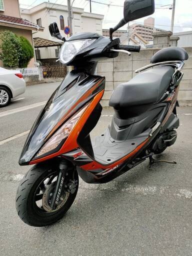 商談中)スズキ GSR125 極上キャブ車 前後タイヤ新品交換加速上昇 ビ