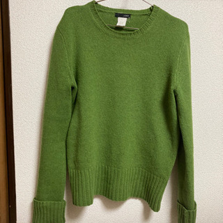 若草色　セーター