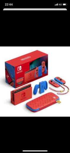 任天堂Switch マリオレッド ブルー　限定