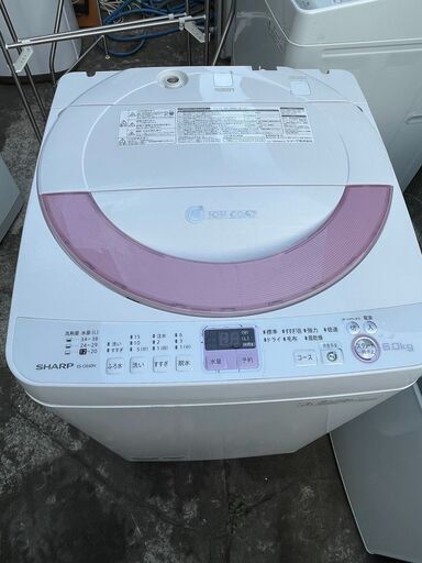 都内近郊無料で配送、設置いたします　2013年製　洗濯機　SHARP　6キロ　ES-GE60N　SH02