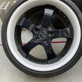 値下げしましたWORK Vienna19インチタイヤホイール4本セット