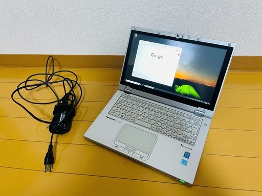 モバイルノートパソコン レッツノート　タッチパネル♪バッテリー2個積み★レッツノート SSD仕様 リモートワーク　let's note CF-AX3