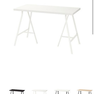テーブル　ホワイト　白　デスク　机　IKEA
