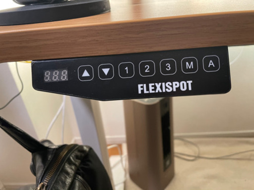 【電動昇降デスク一式】FlexiSpot(フレキシスポット)/E1/純正天板(メイプル)