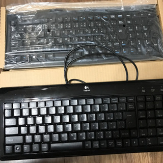 有線キーボード2個セット