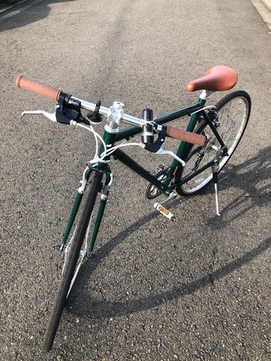 【元値39980円→最終値下げ17000円❗️】クロスバイク鍵と空気入れ付き✨地域限定で無料でお届けいたします✨