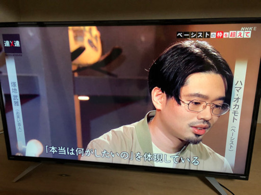 40インチ4Kテレビ　2019年製★