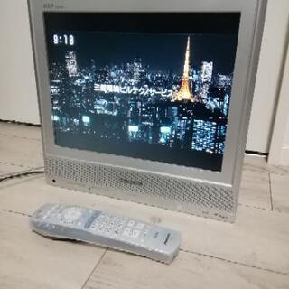 Panasonic  15型テレビ　リモコン付き