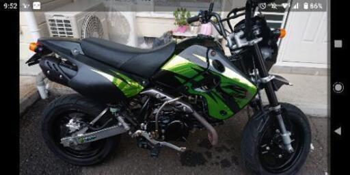 kawasakiKSR110クラッチ無し