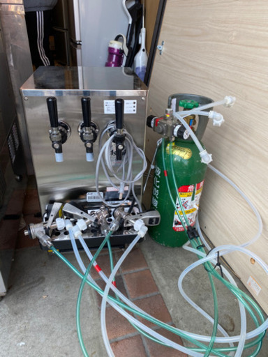 ビールサーバー VT-45D-T トリプルコック 重量29kg (冷却水込み44kg)