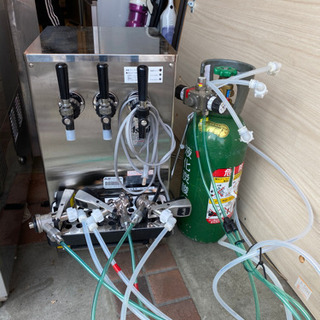ビールサーバー VT-45D-T トリプルコック 重量29kg (冷却水込み44kg)