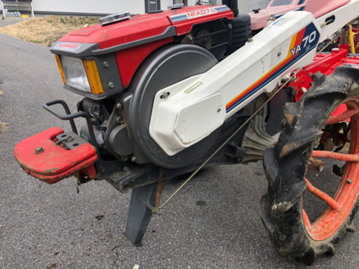ヤンマーディーゼル耕運機　セルスタート　引き取り希望