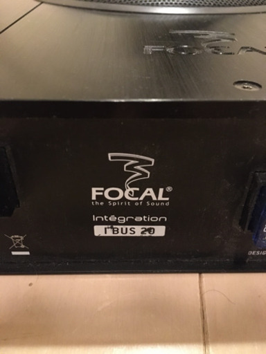 【ジャンク】Focal ISUB20 サブウファー