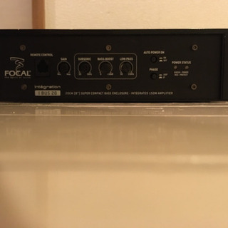 ジャンク】Focal ISUB20 サブウファー