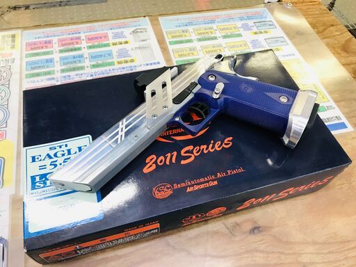 STI EAGLE5.5LONG SL SMOKING HOLEカスタム ガスガン