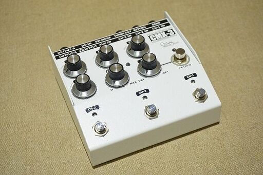 【苫小牧バナナ】中古品 Crews Maniac Sound/クルーズマニアックサウンド) CMX-3 FOOT MIXER ベース用 プリアンプ 3ch ミキサー 本体のみ♪