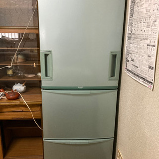 【ネット決済】無料  シャープ左右開閉可能 冷蔵庫 345L