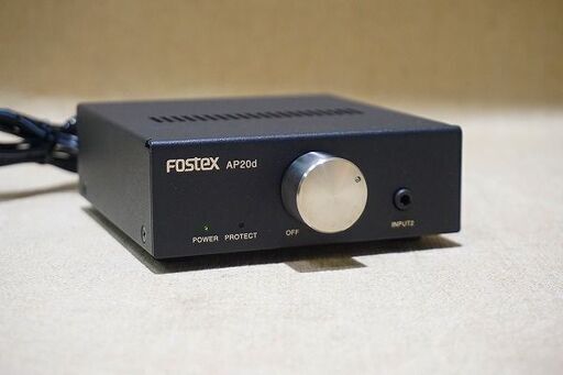 【苫小牧バナナ】美品 FOSTEX/フォステックス パーソナルアンプ AP20ｄ APシリーズ ミニアンプ ハイレゾ対応 動作品 保証書未記入♪