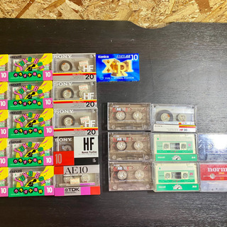 【新品未使用】カセットテープ　セット
