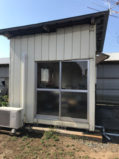 プレハブ残り一つ