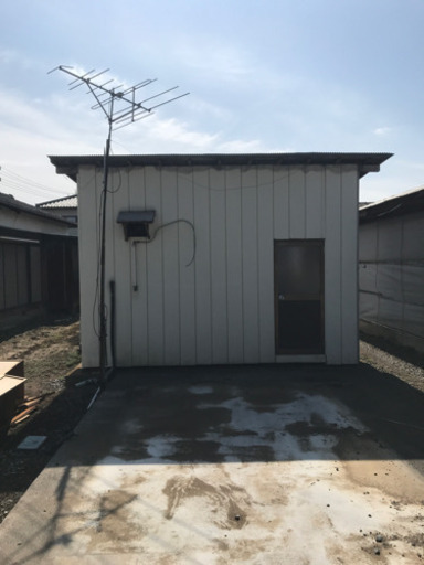 購入 プレハブ残り一つ