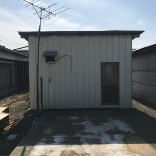 プレハブ残り一つ