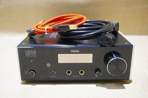 【苫小牧バナナ】中古品 Fostex/フォステックス 32bitDAC HP-A8 ヘッドホンアンプ HPシリーズ 高音質 動作品 状態良好♪