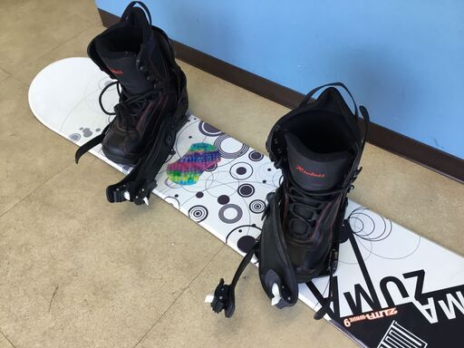 値下げ！BURTON アルペン用スノーボード 3点セット(板、ハード