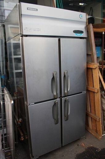 苫小牧発 HOSHIZAKI ホシザキ 業務用 冷蔵庫 HR-90X 年式不明 動作品 厨房機器 ４ドア