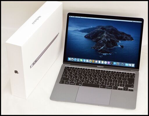 展示品 MacBook Air 13.3インチ (Retina 13 2020) i3/8GB/SSD256 A2179 MWTJ2J/A Catalina 充放電23回