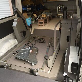 車輌用　車椅子　乗降装置